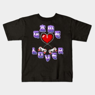 GAME LOVE SET DESIGN Kids T-Shirt